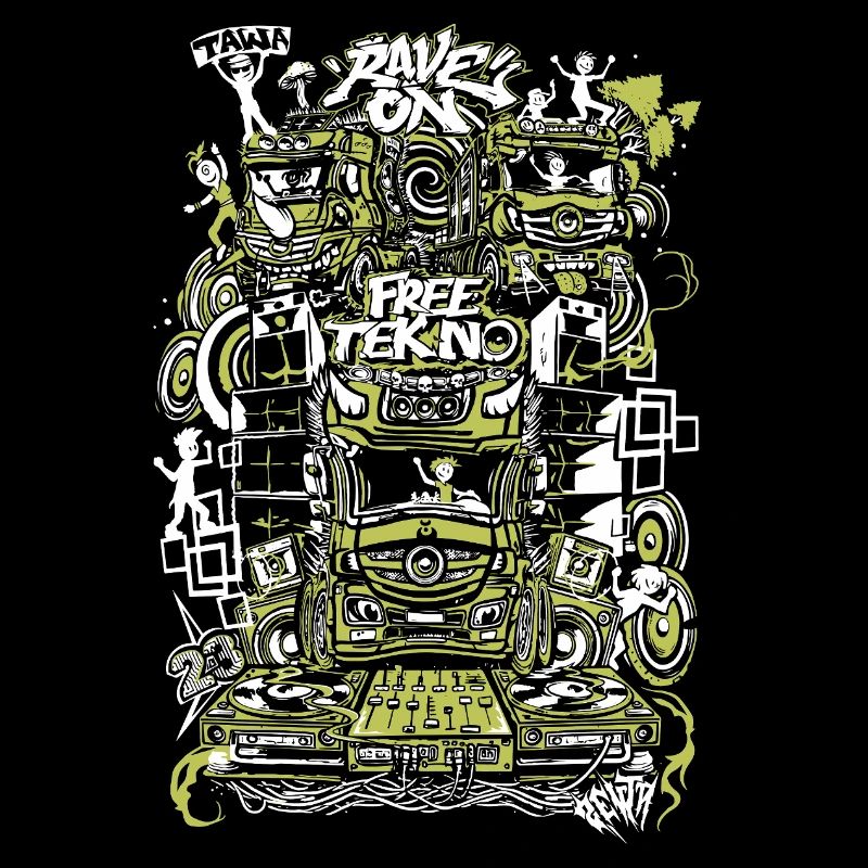 Rave on free TEKNO 