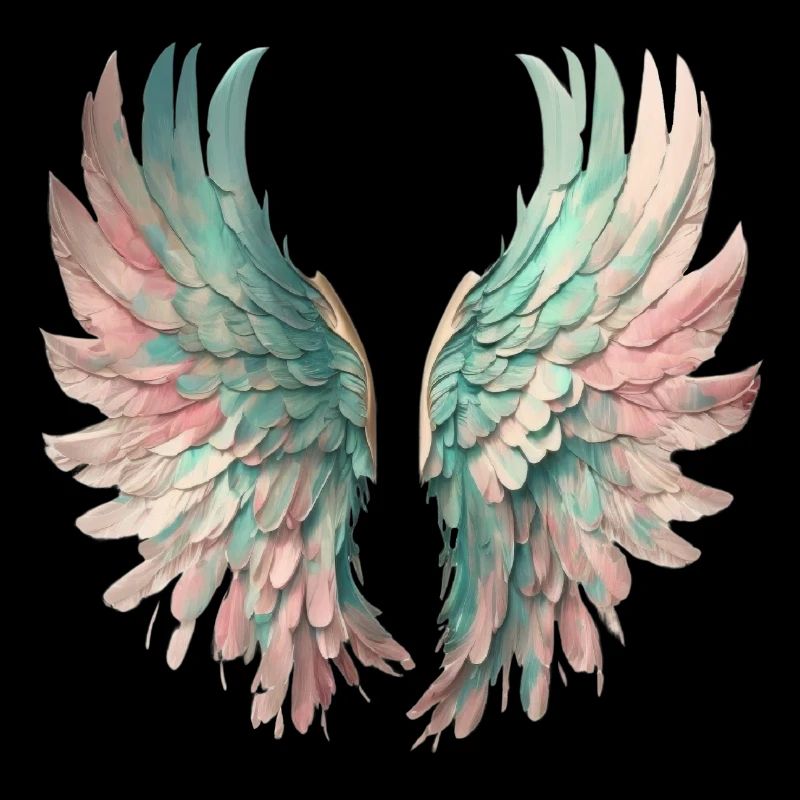 Ailes pastel éthérées