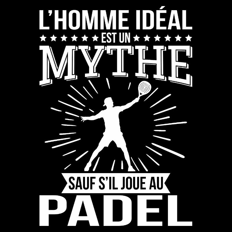 Der ideale Mann ist ein Mythos, es sei denn, er spielt Padel