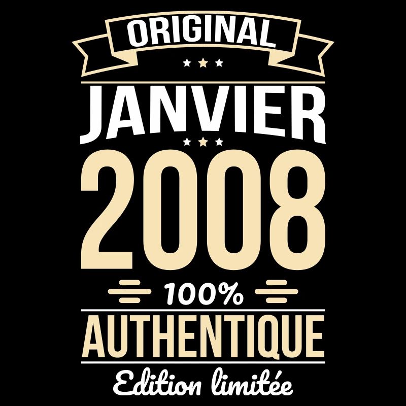 Anniversaire 18 ans - Original - Janvier 2008