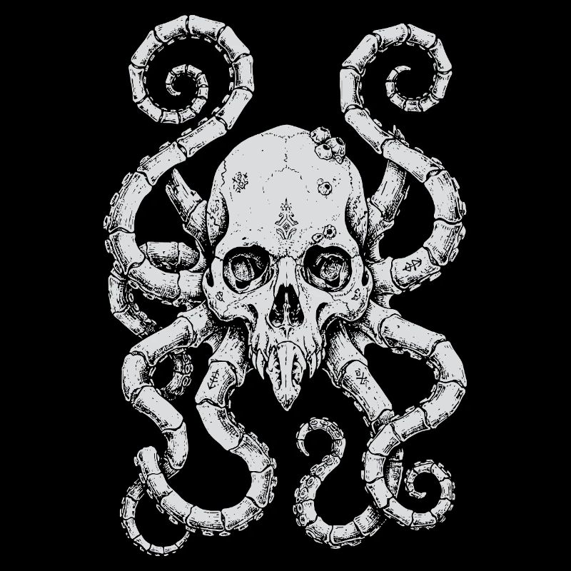 Kraken Skull Tide