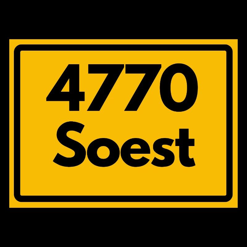 ALTE POSTLEITZAHL PLZ RETRO 4770 SOEST 