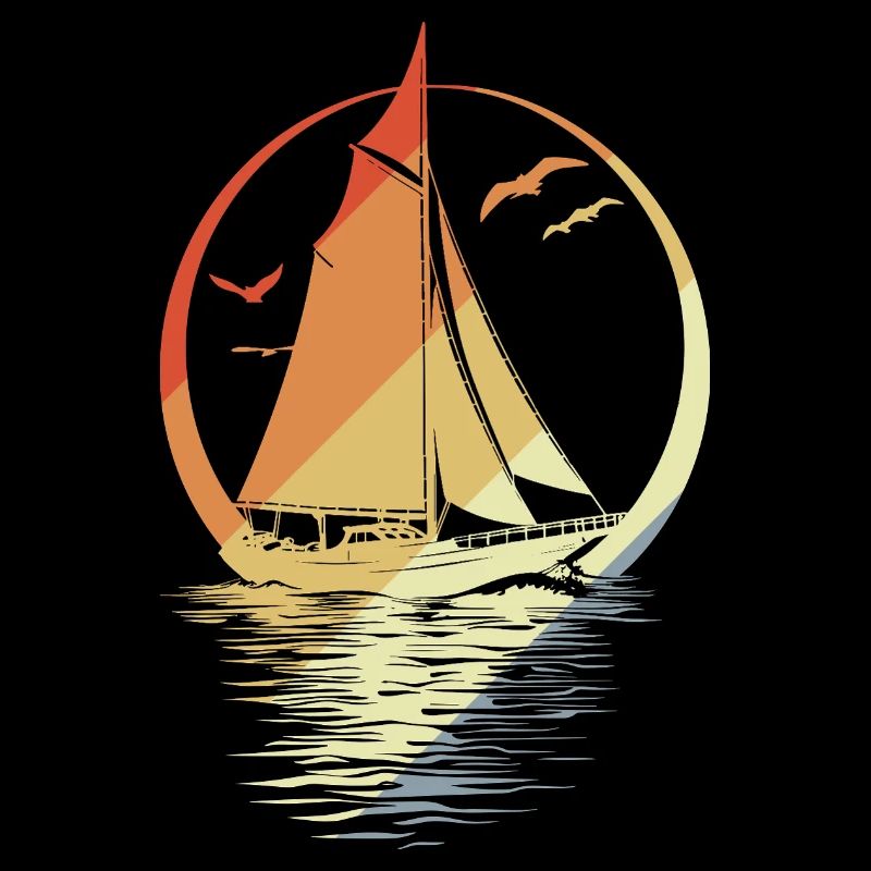 Sailing Vintage Look