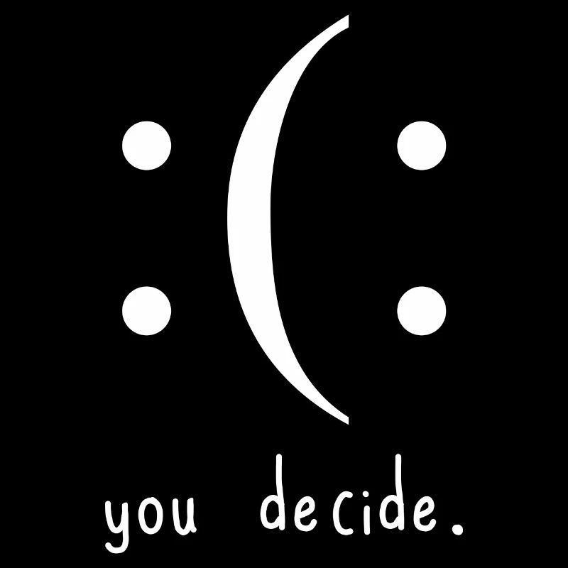 You Decide Moon Glyph Graphic Tee