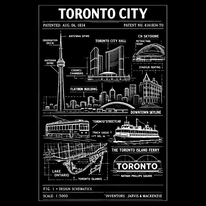 Plan directeur de la ligne de cite de Toronto
