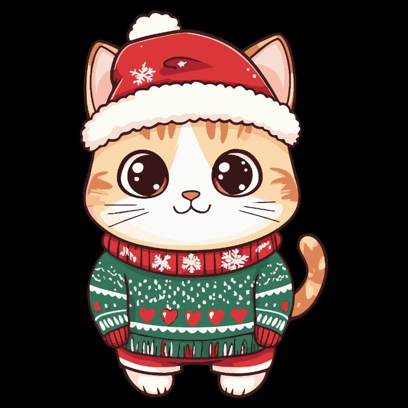 Chat Noël Noël
