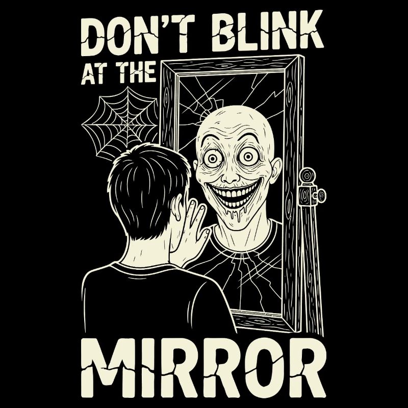 Horror Motiv Spiegelbild
