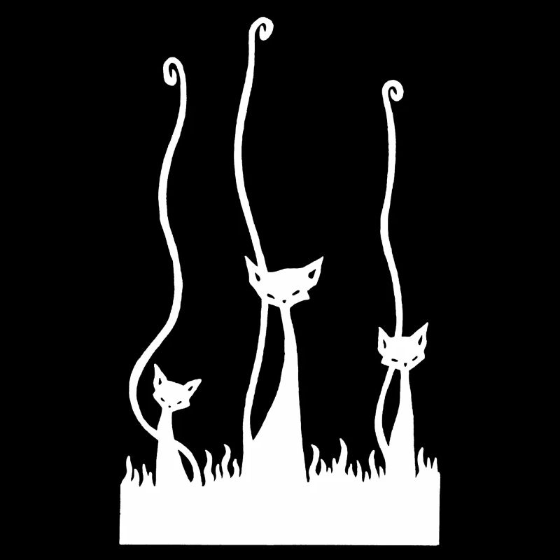 Les trois chats blancs