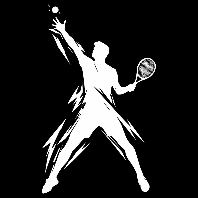 Tennis Player Artwork