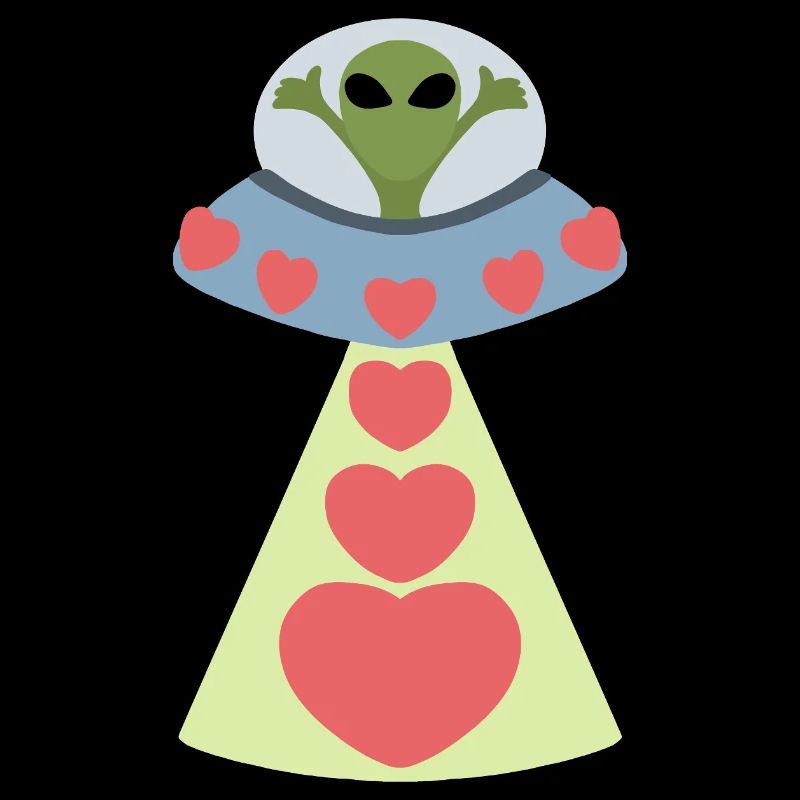 Espace Amour Alien Saint-Valentin