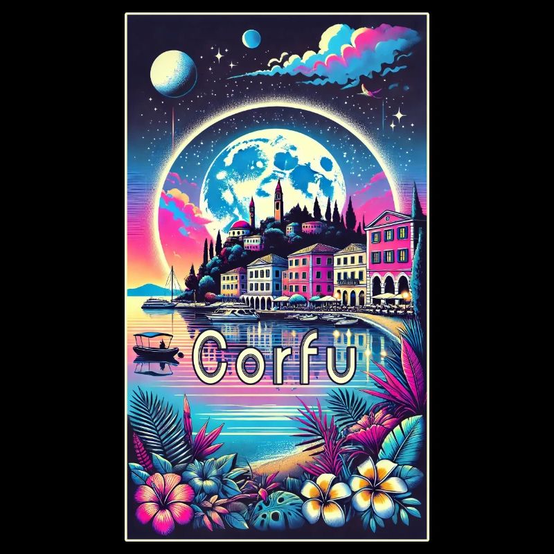 Design de vacances à Corfou en Grèce