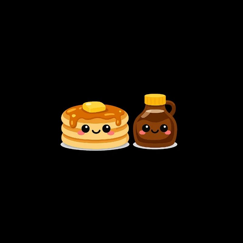 Pfannkuchen-und-Sirup-Freunde
