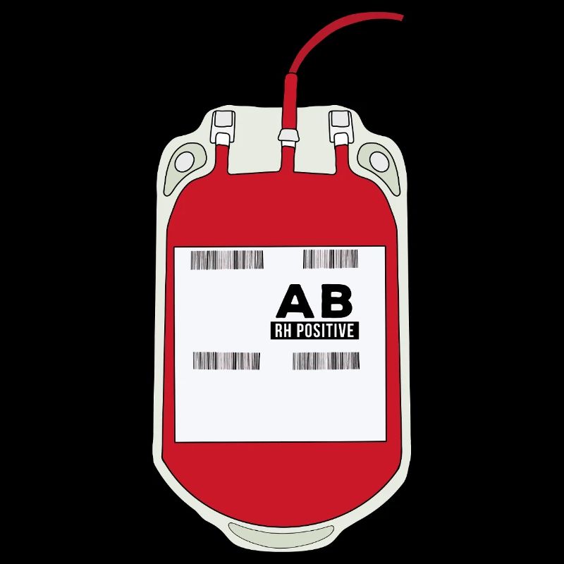 AB Positiver Blutbeutel