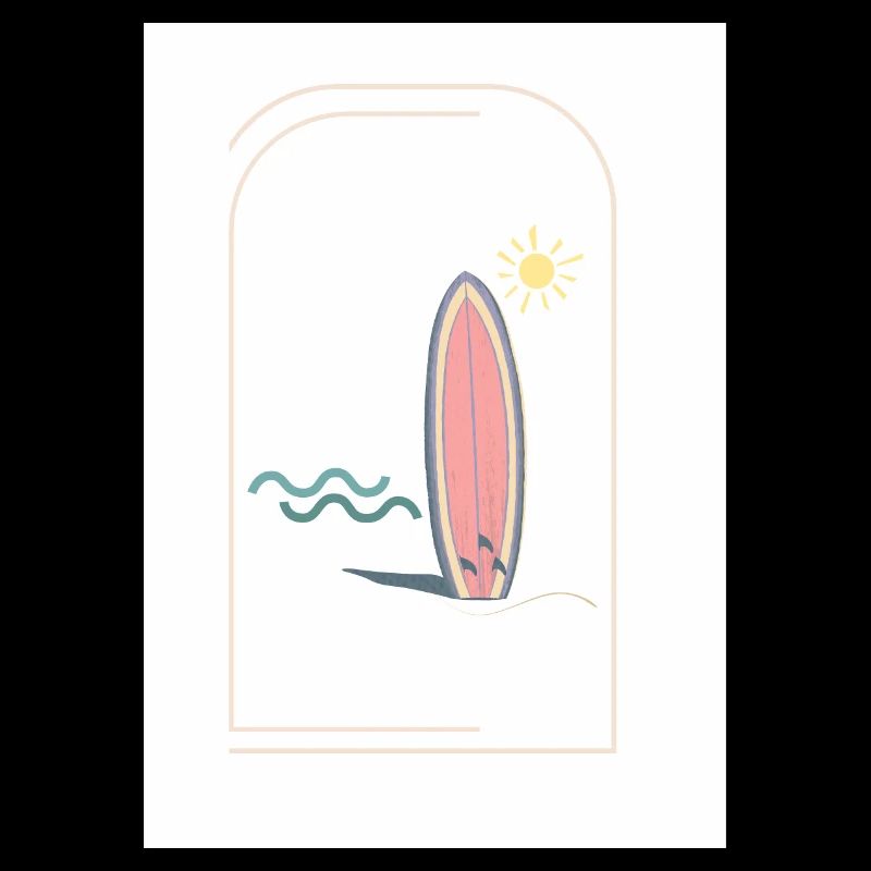 Planche de surf Sunrise Design