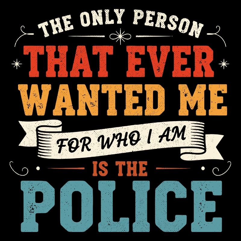 Humor. Die Polizei will mich so, wie ich bin.