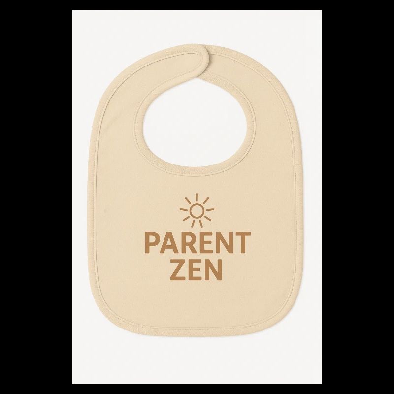 Bavoir zen pour bébé cool