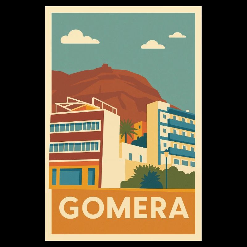 Panorama de l’île de Gomera