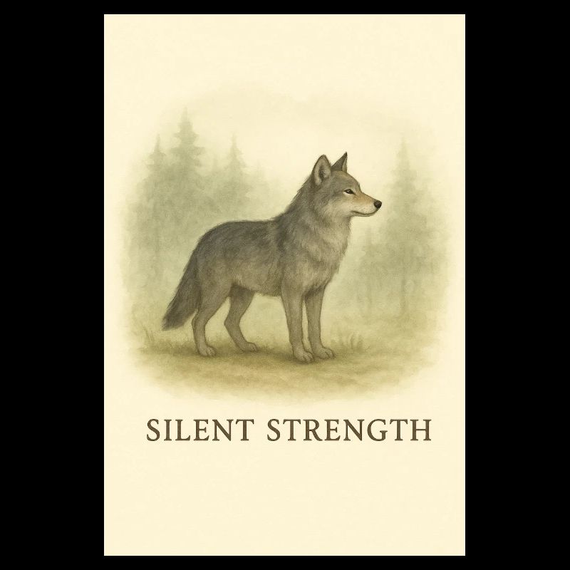 Loup de la Force silencieuse