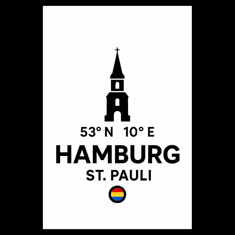 Plaque de la Koord de Saint-Paul de Hambourg