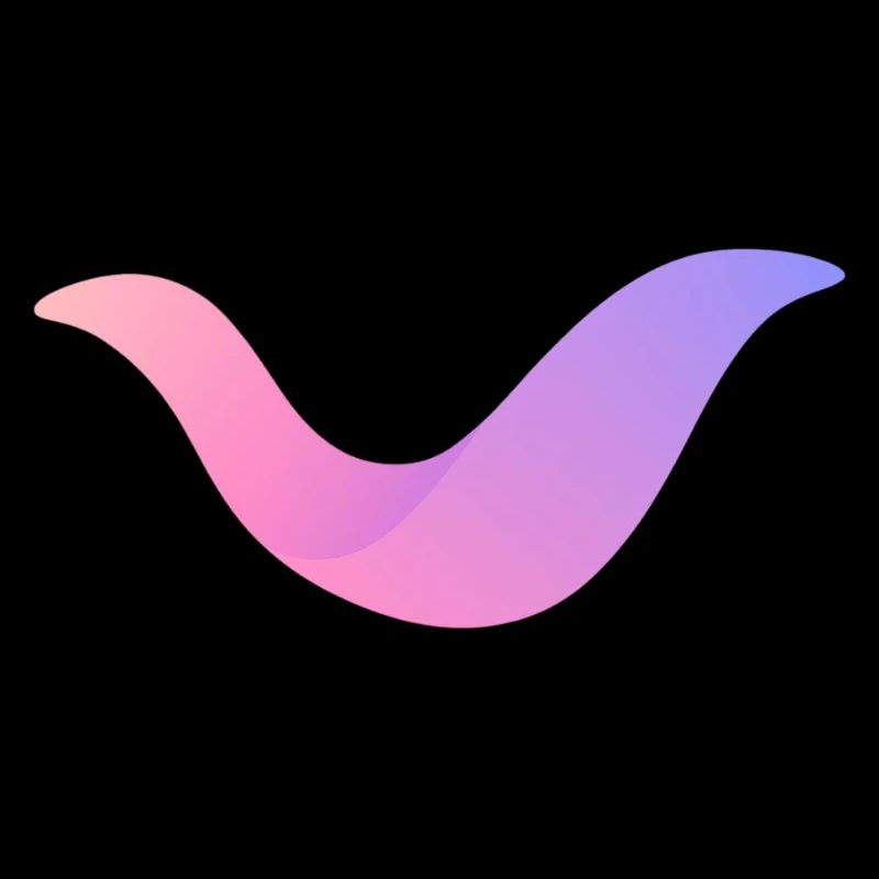 Gradient Swoosh-Nebel