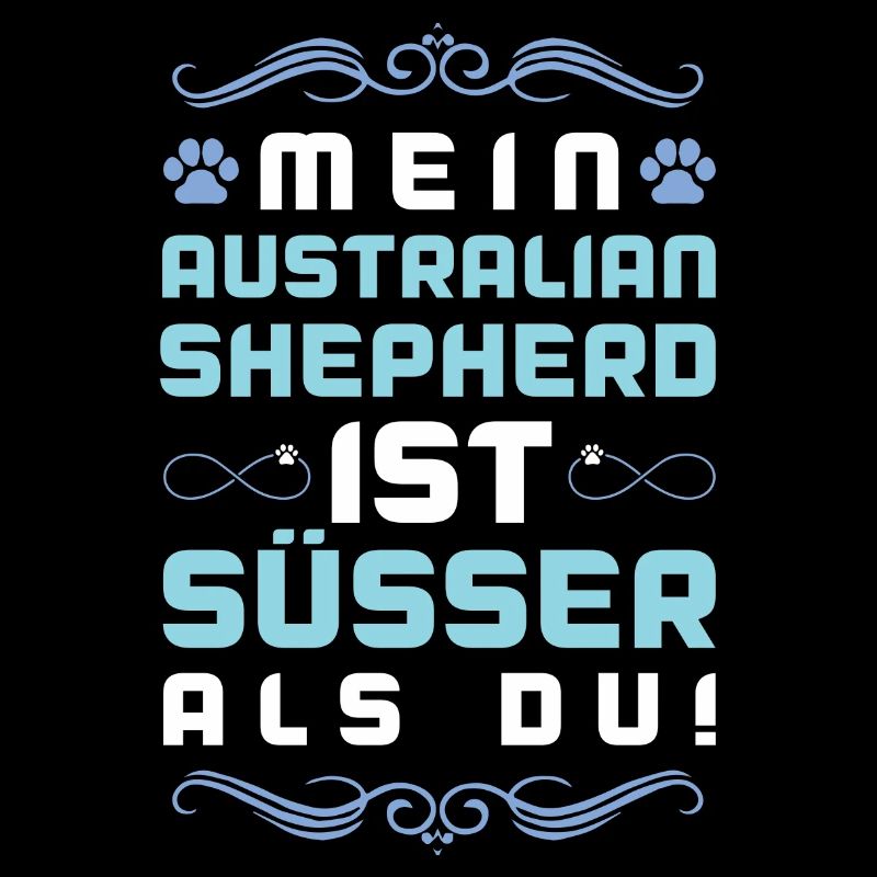 australischer shäferhund hund spruch