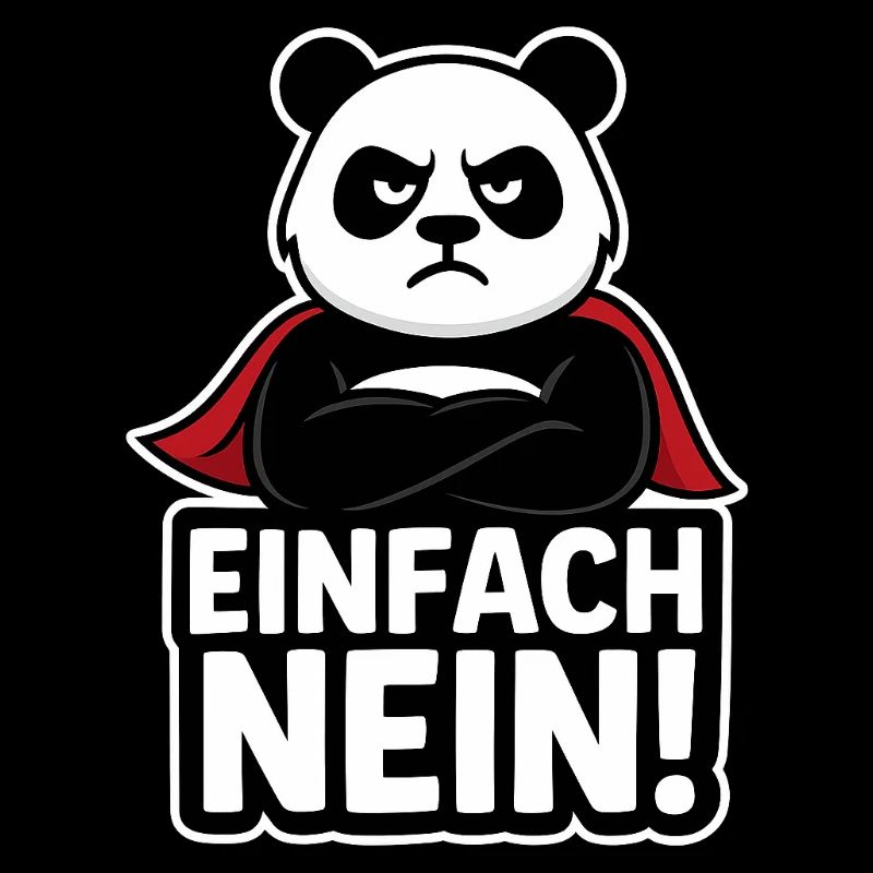 Panda Superheld: Einfach Nein
