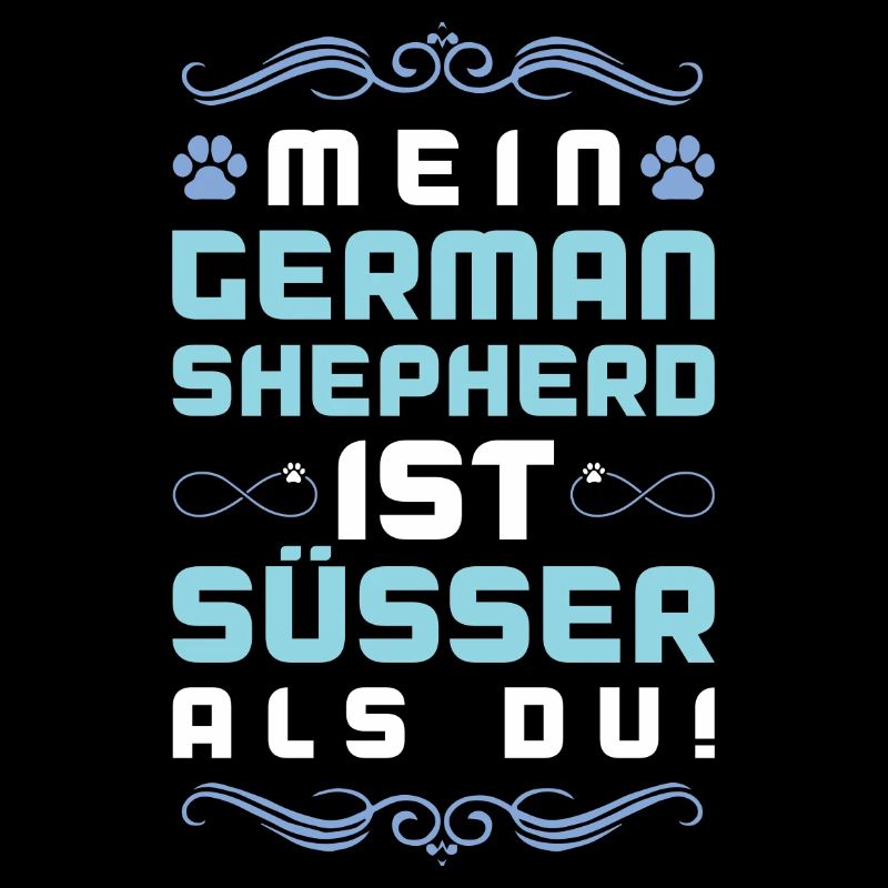 deutscher schäferhund hund spruch