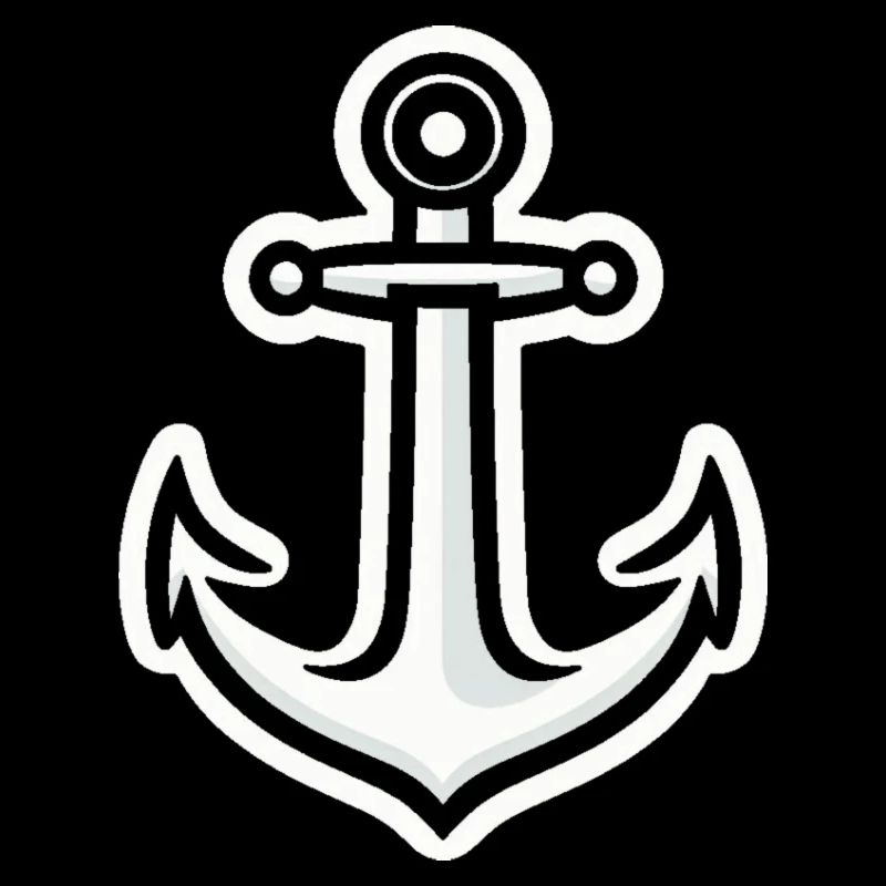 Anker Sticker einfach