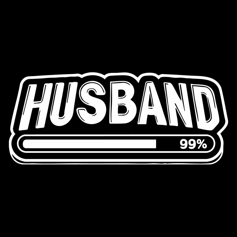 Groom "Husband" Loading Bar – Bachelor Party Motif