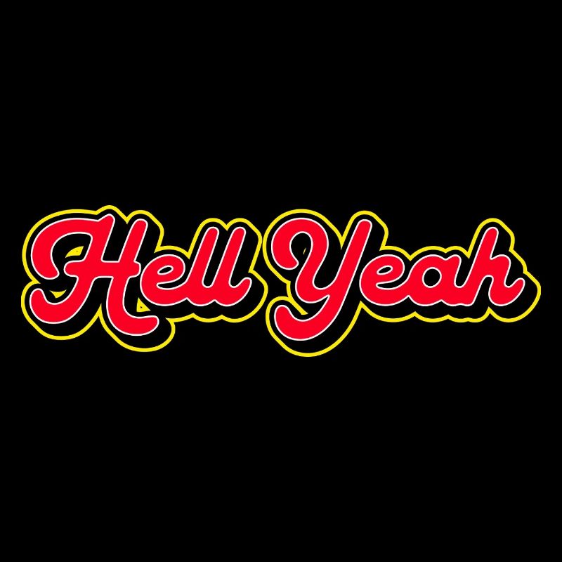 Hell yes 3D Retro Script