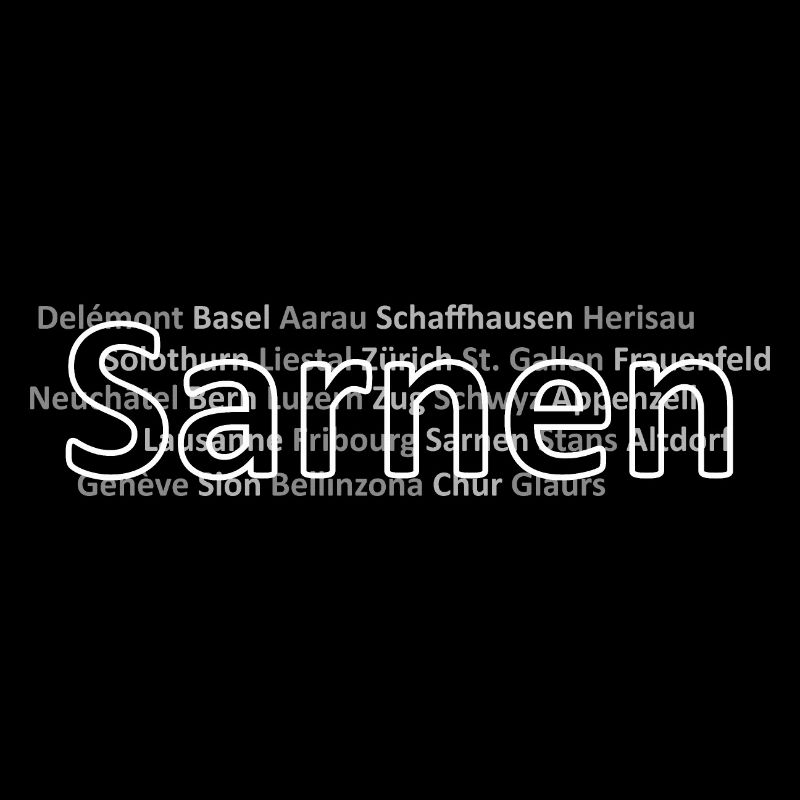 Schweizer Städte Sarnen
