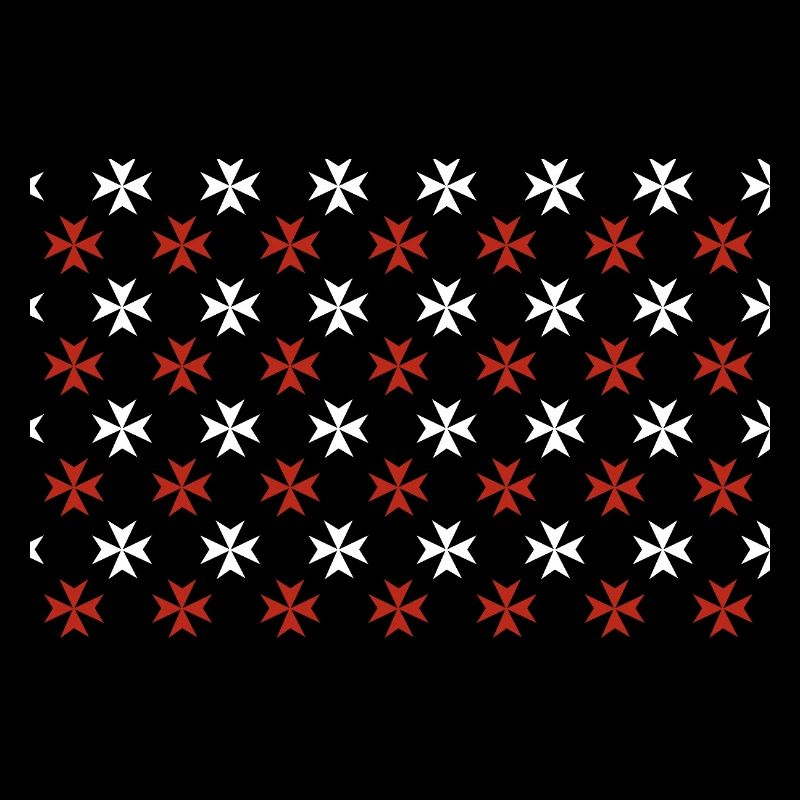 Maltese cross pattern