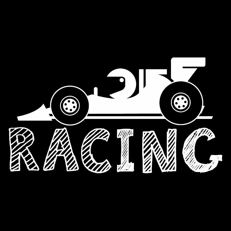 Racing Symbol Formel Formula Kinder comic Rennauto