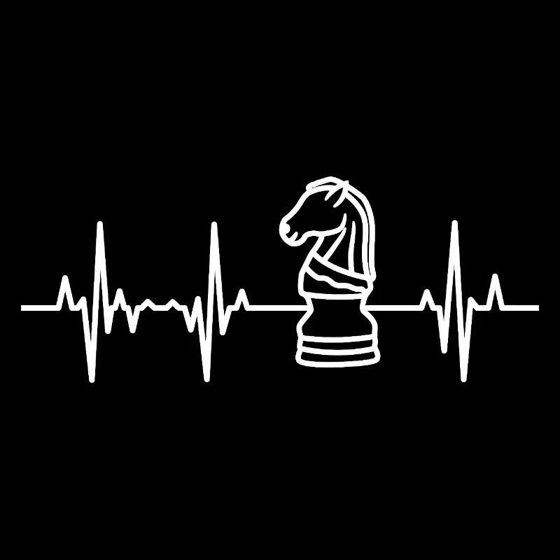 ECG de battement de cœur d’échecs