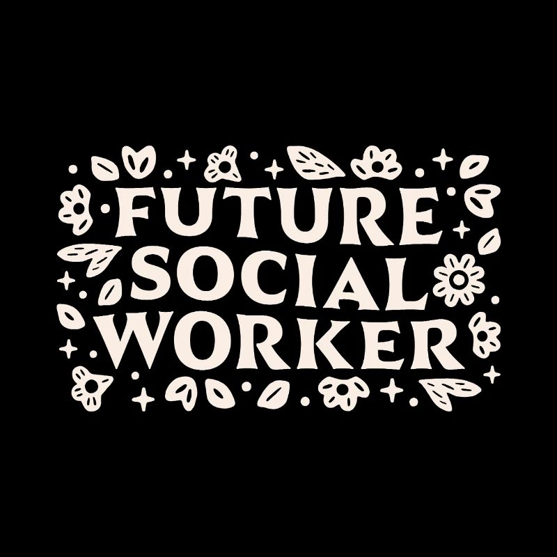 Zukünftiger Student der Sozialarbeiterin oder des Sozialarbeiters