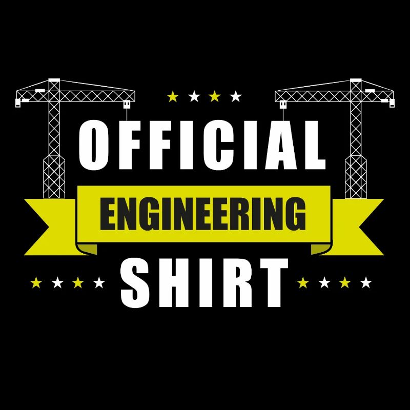 Construction du bâtiment Official Engineer’s Shirt
