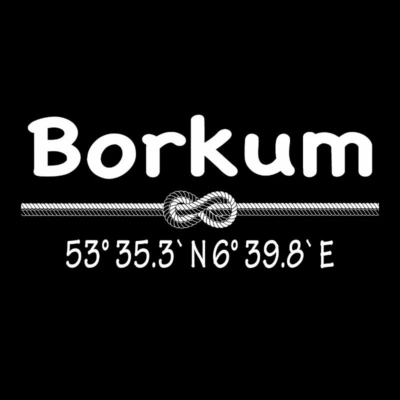 Coordinates Borkum