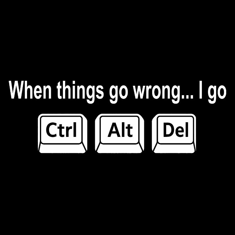 Programmierer Tastenkombination Nerd Humor