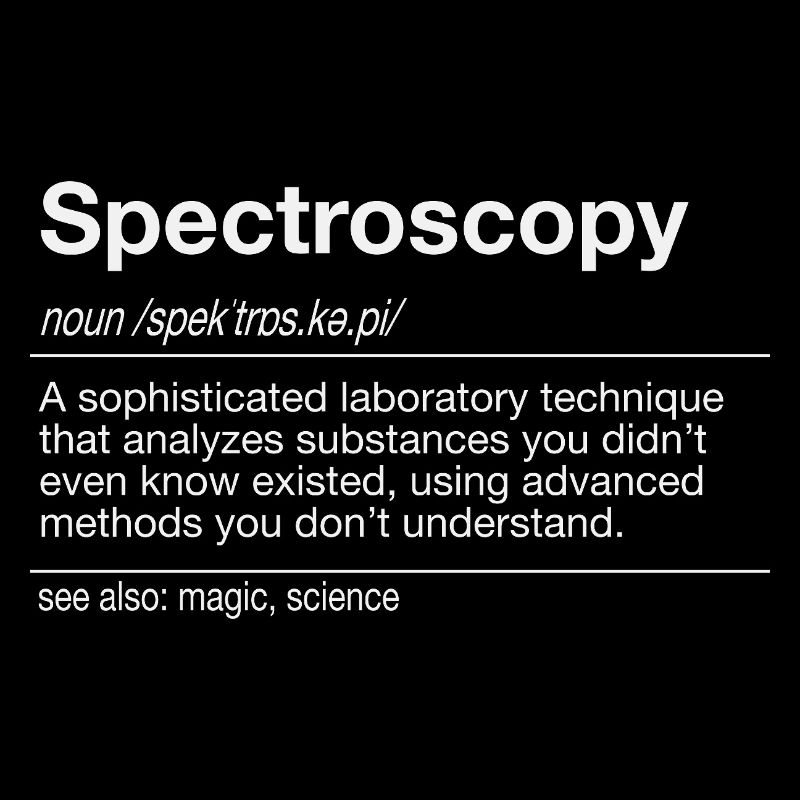 Spectroscopy FTIR UV/VIS Raman Analysis Spectrum