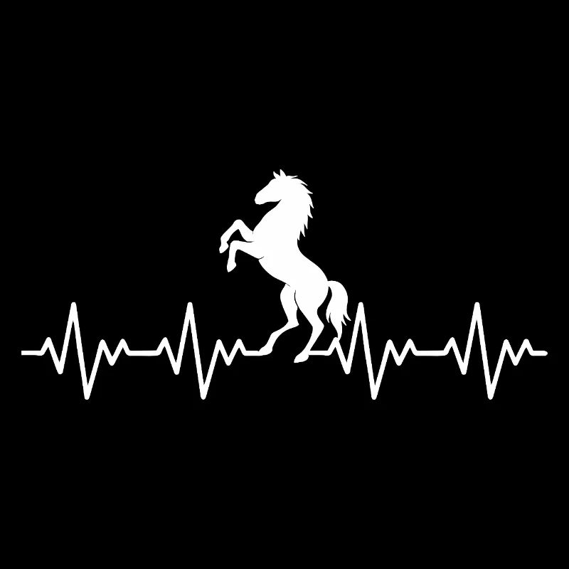 Cavalier équité, ECG Battement de cœur