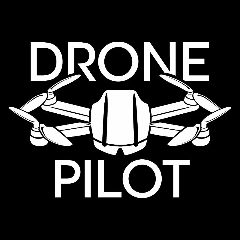 drone pilot logo icon aviator icon