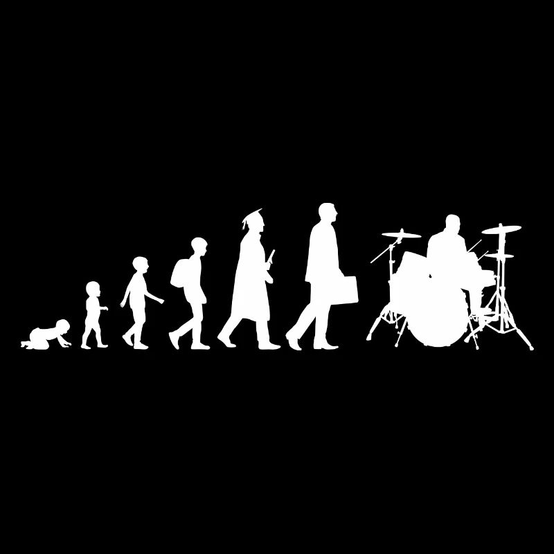 Schlagzeuger Evolution