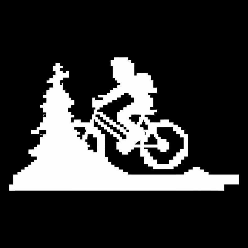 Mountainbike Pixel