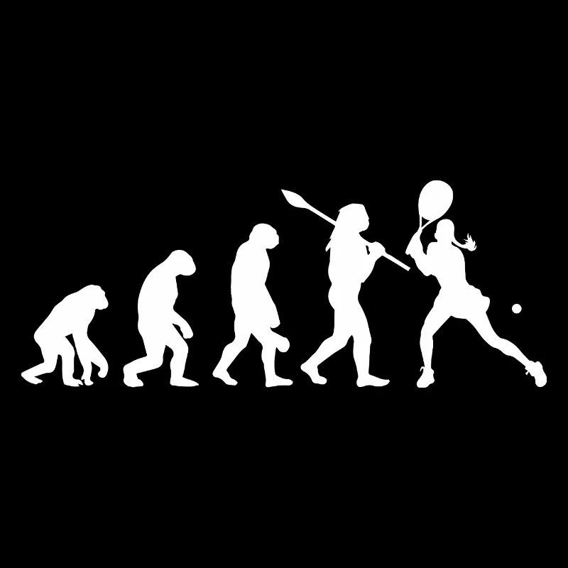 Funny Tennis Evolution Sports Lover Tennis Player