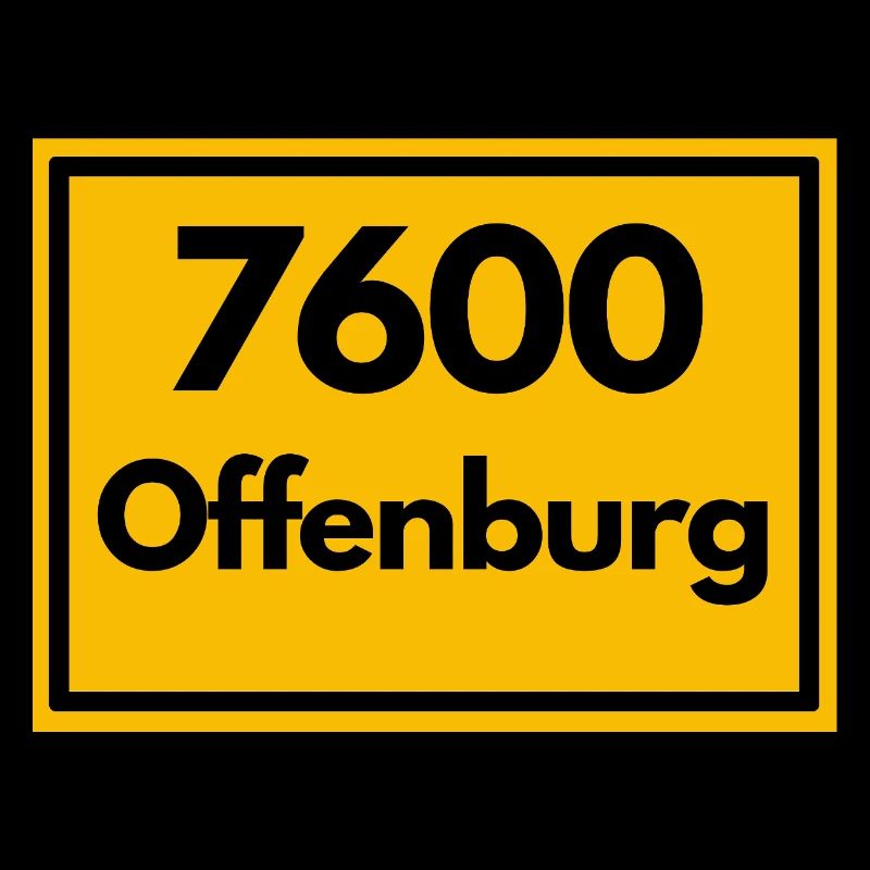 OLD POSTCODE POSTCODE RETRO 7600 OFFENBURG