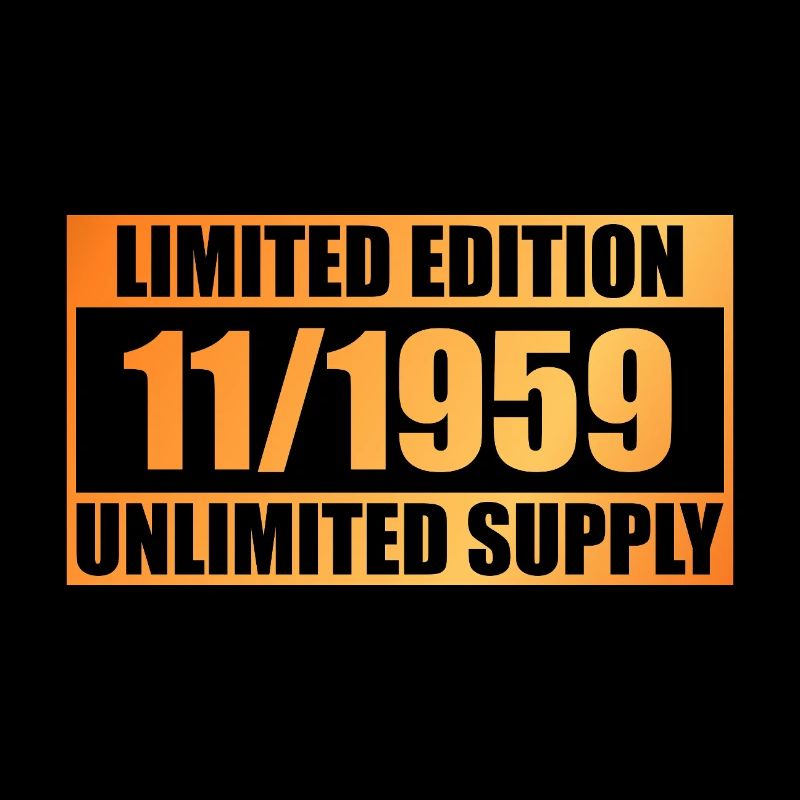 66th Birthday Limited Edition - ꝏ Supply 11/1959