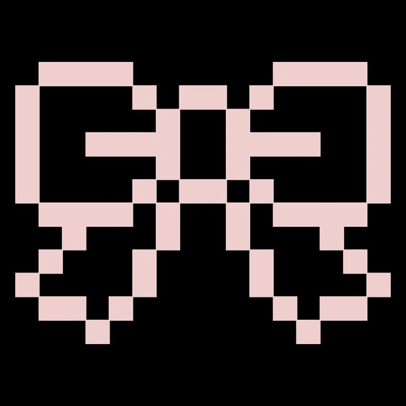 Pink Pixel Bow