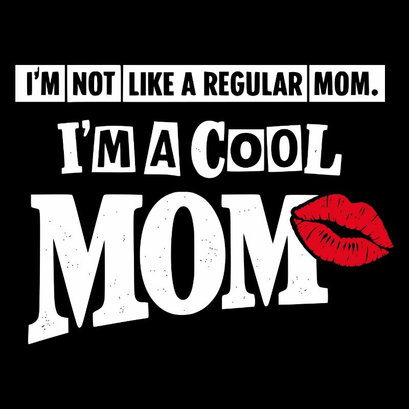 Cooles Mama-Shirt – lustiges Muttertagsgeschenk zum lustigen Kuss
