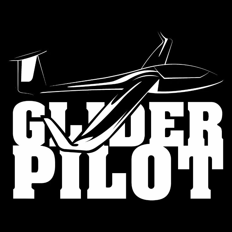 glider pilot symbol friends team glider flying