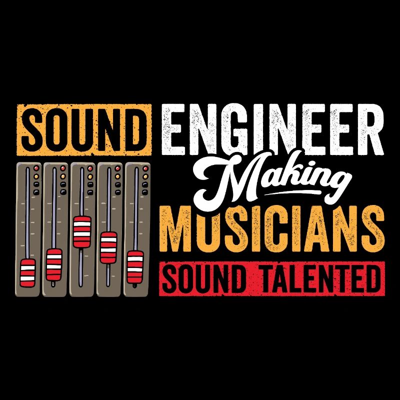 Sound engineer makes musicians sonorous